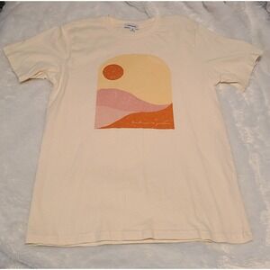 Womens T-shirt Medium Cotton Polished Prints Kindness Is Golden